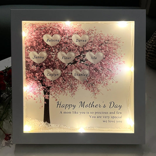 50% OFf🔥Custom Family/Mom/Grandma Tree Heart Frame-For Mother's Day