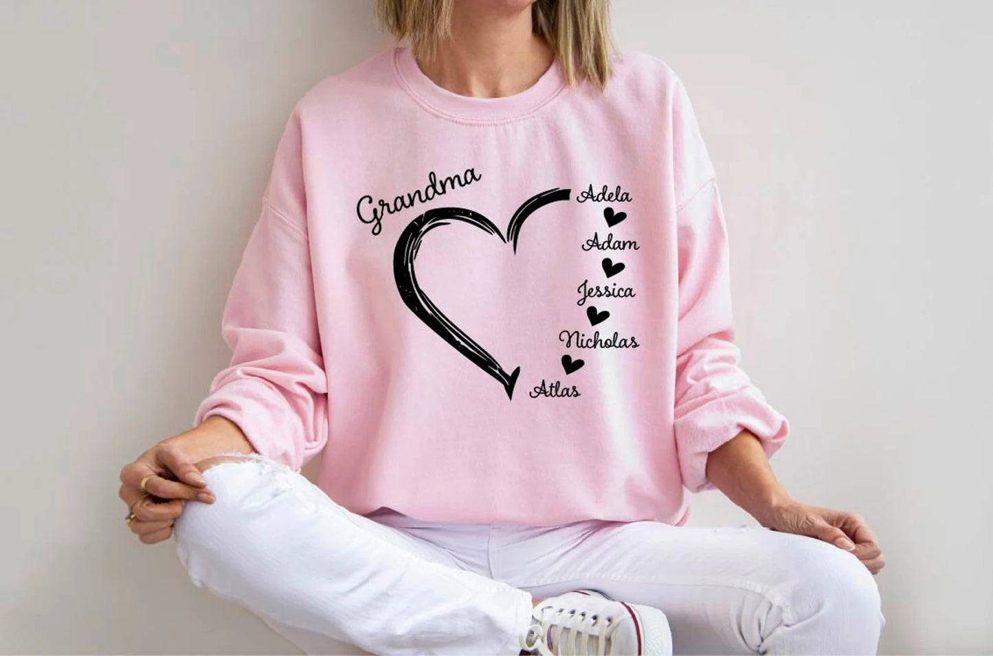 Custom Grandma&Mom Sweatshirt✨Buy 2 Free Shipping✨