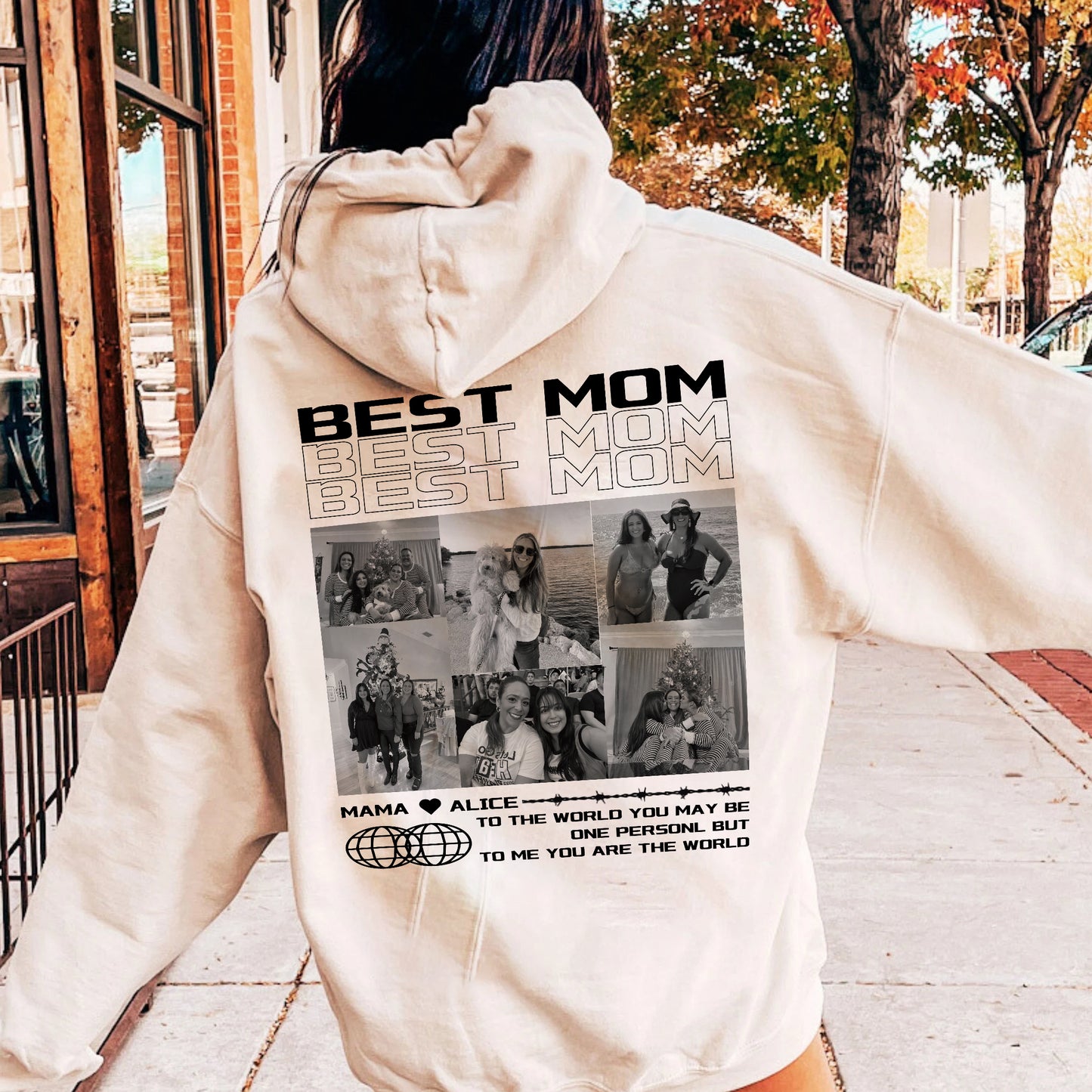 ❤️50% Off-Unique Custom Photo Tee🎁Gift For Mom