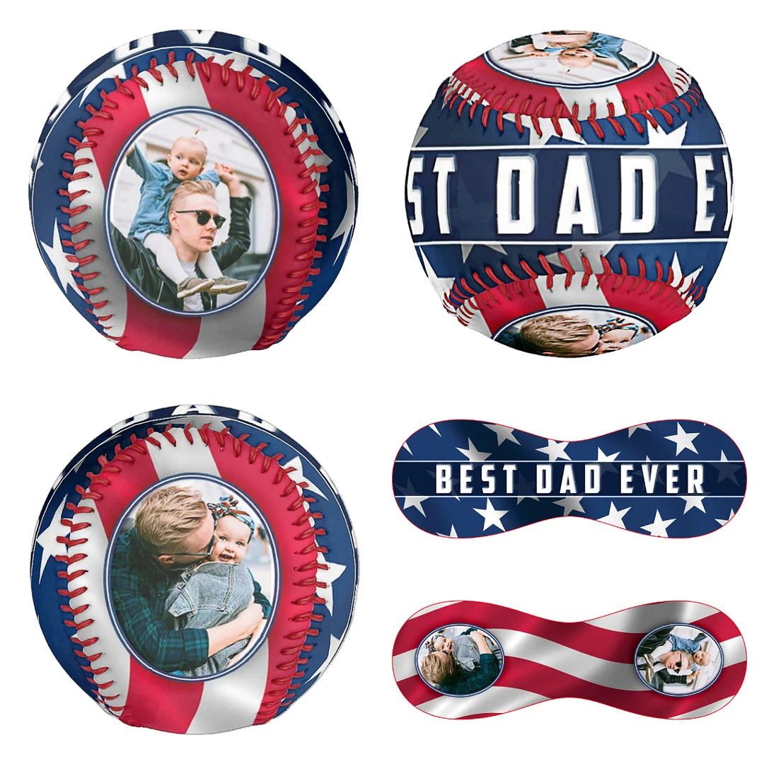 ⚾50% off- Personalized Photo Baseball - Father's Day Gifts