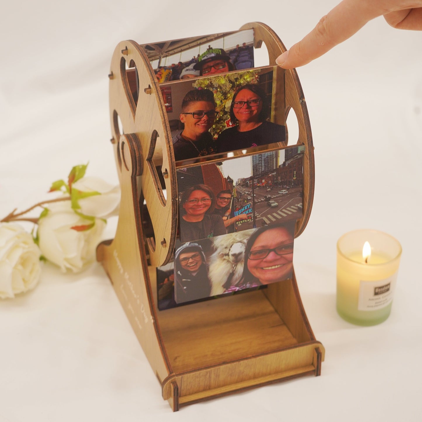 50 off ✨ Personalized Mini Ferris Wheel with Photos-Gift for mom