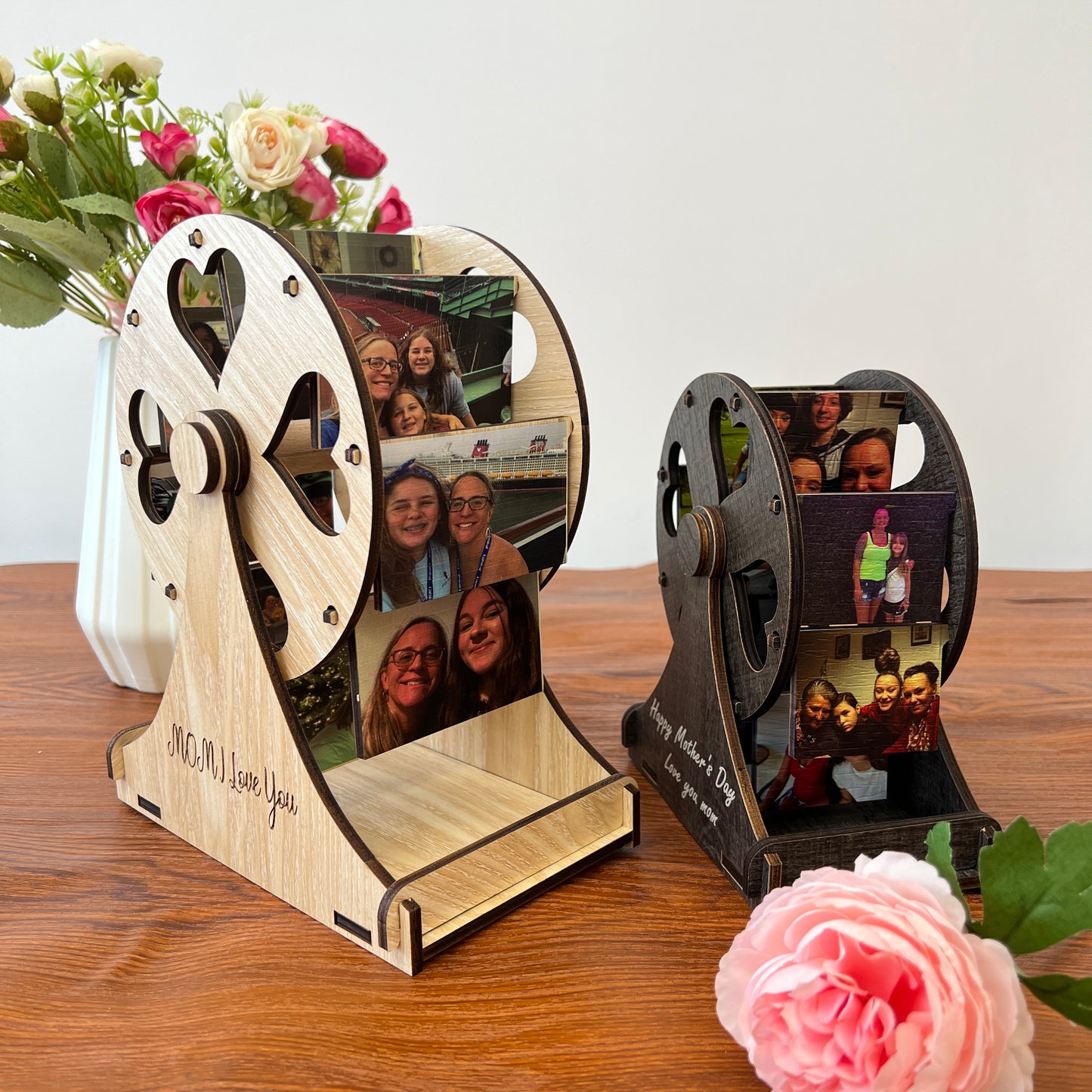 50 off ✨ Personalized Mini Ferris Wheel with Photos-Gift for mom