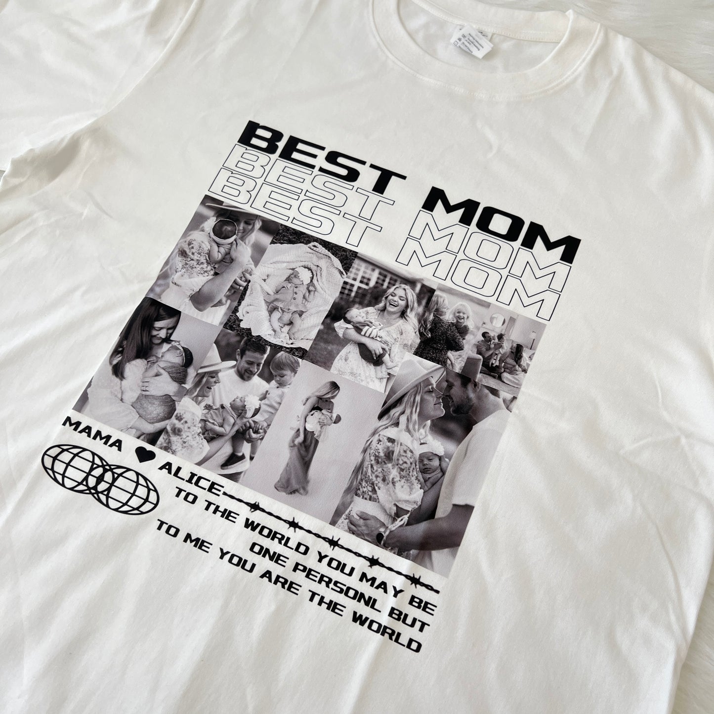 ❤️50% Off-Unique Custom Photo Tee🎁Gift For Mom