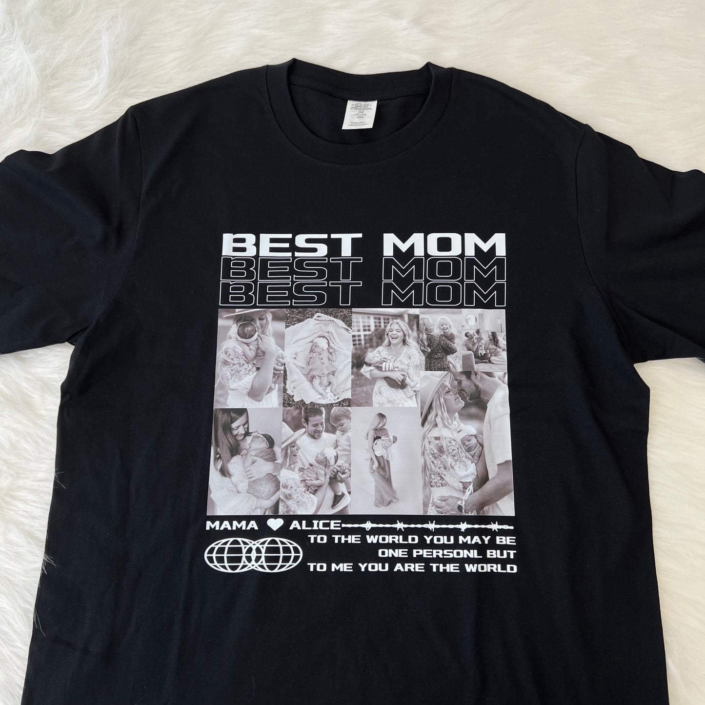 ❤️50% Off-Unique Custom Photo Tee🎁Gift For Mom