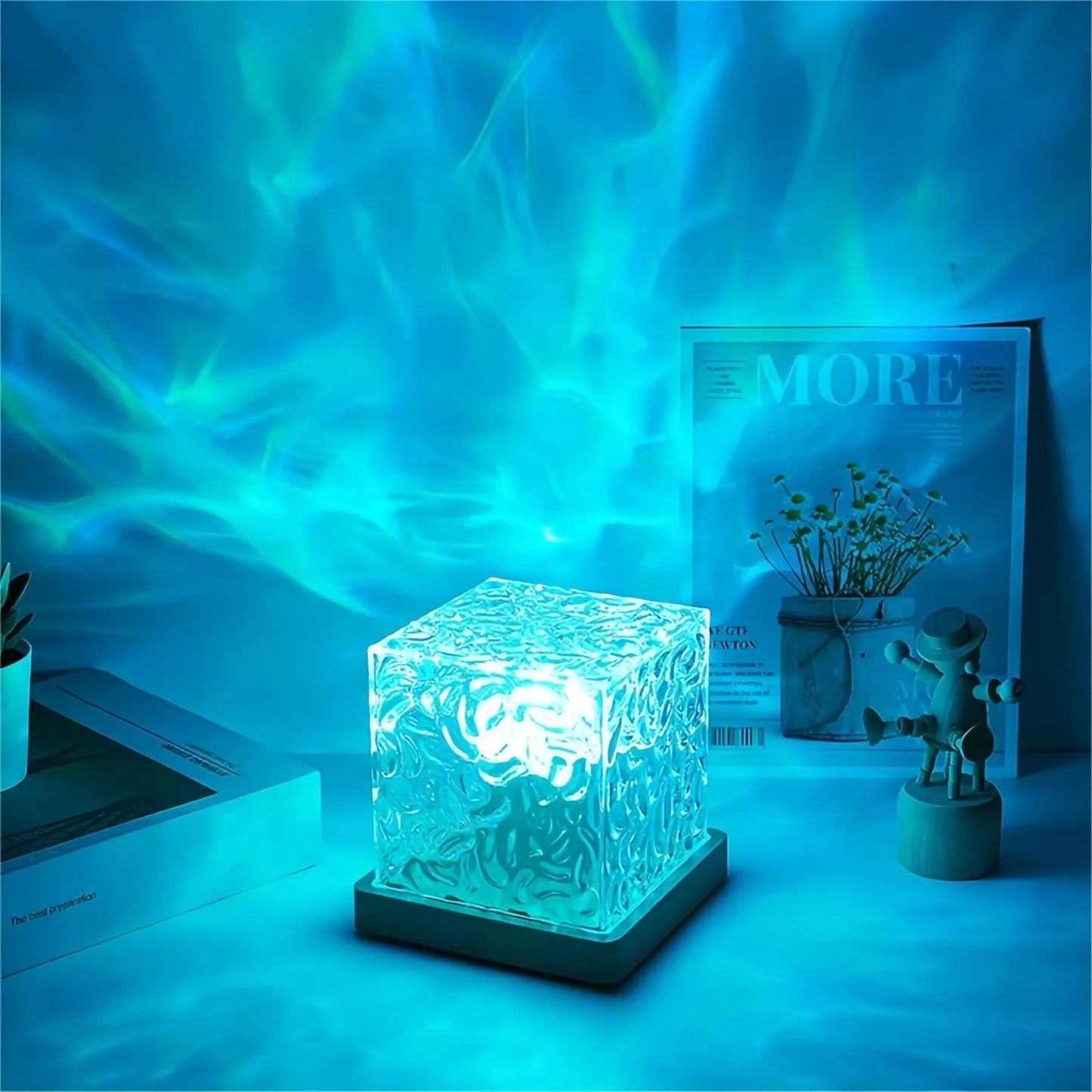 Wave Bright Cube Lamp