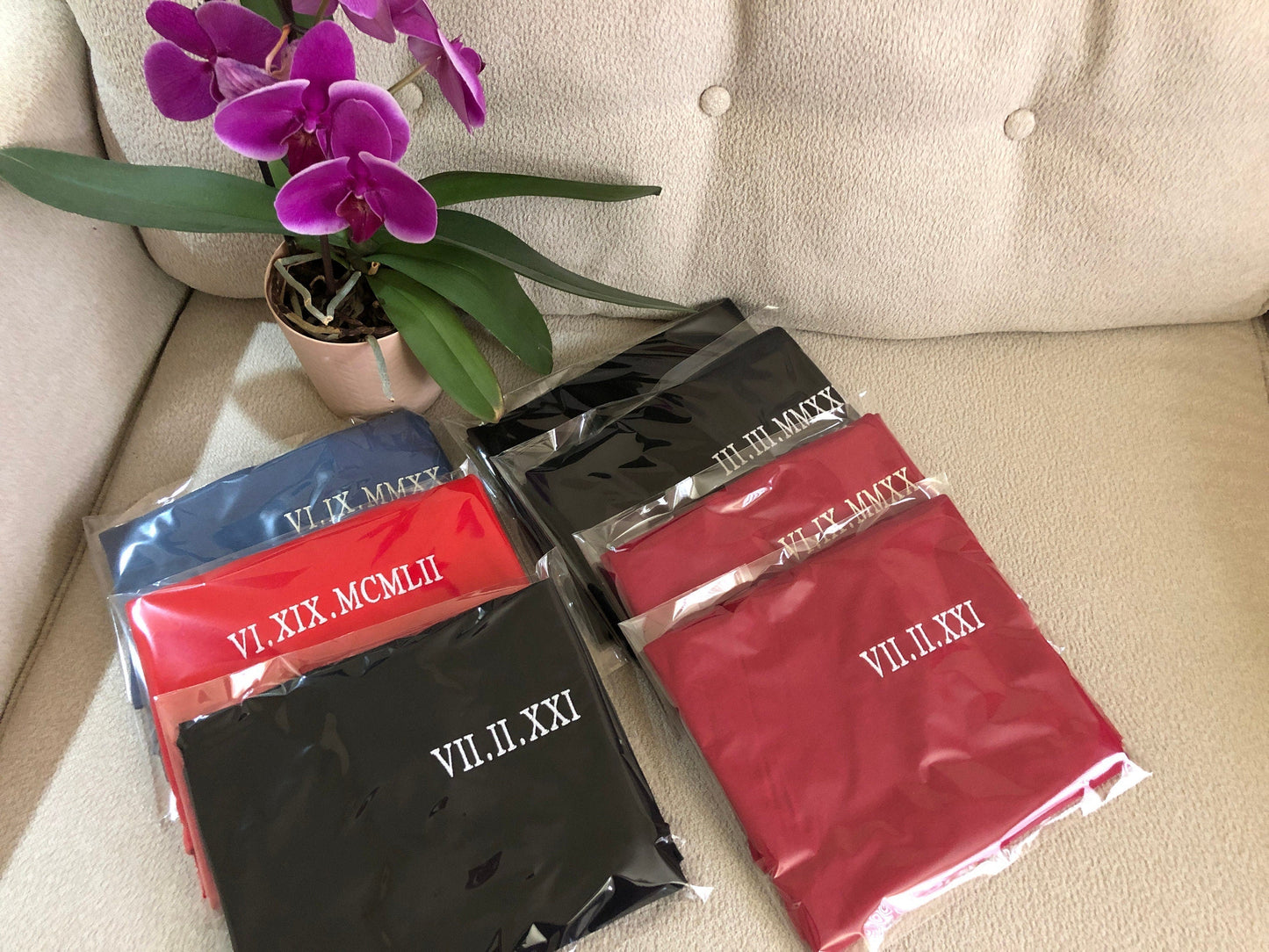 50% off✨-Custom Embroidered Roman Numeral Date Sweatshirt