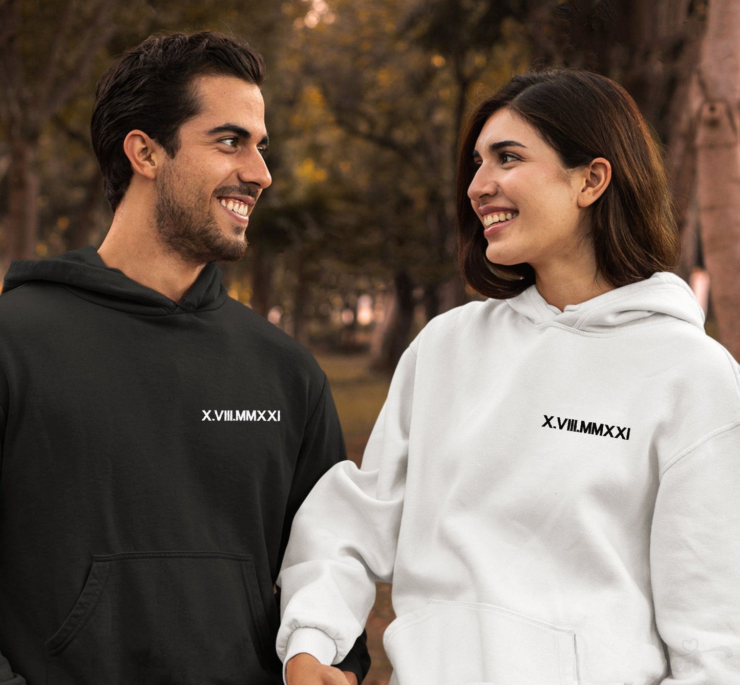 50% off✨-Custom Embroidered Roman Numeral Date Sweatshirt